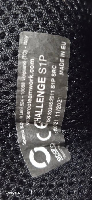 Scarpe antinfortunistiche Sparco Challenge 41