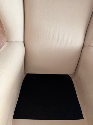 2 Sillones de ante beige