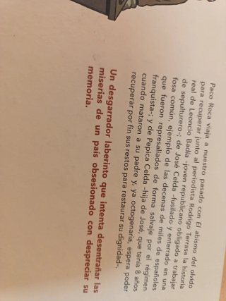 El abismo del olvido