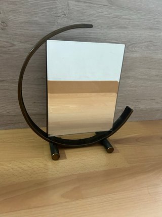 Espejo decorativo hierro 18x23
