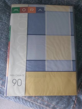 Juego de sábanas cama 90
