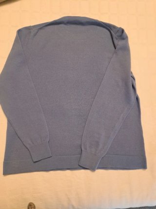 Jersey Zara Lana Azul Cielo Talla M