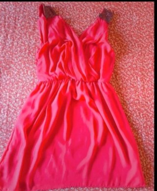 Vestido fiesta rojo