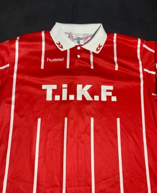 Camiseta Fútbol Retro Hummel T.I.K.F. Roja