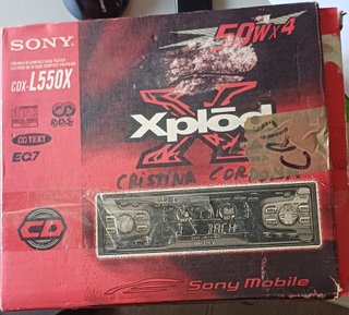 Radio CD Sony Xplod CDX-L550X Vintage Coche