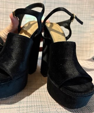 Zapatos de tacón Maripaz negros talla 38