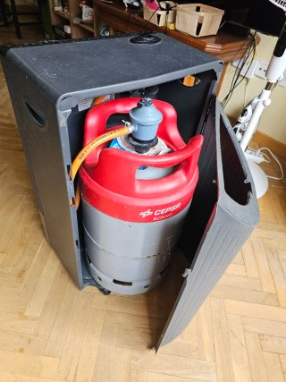 Estufa de Gas mas  Butano