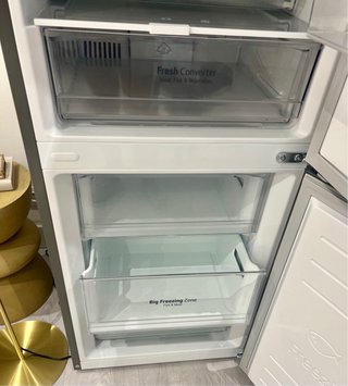 Nevera LG Combi Plata