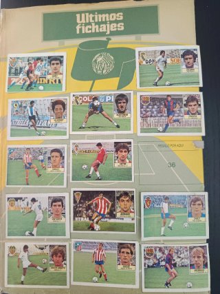 Album Fútbol Club Barcelona Liga 84-85