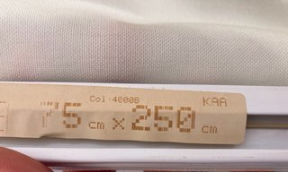 3 Estores enrollables color crema
