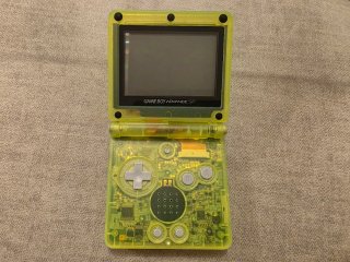 Nintendo Game Boy Advance SP Amarelo Neon