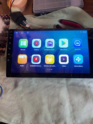 Pantalla Android 9 Fiat Ducato 2011