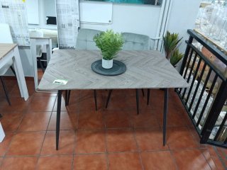 Mesa comedor extensible 120x80cm