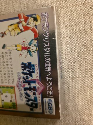 Pokémon Crystal Game Boy Color Japonês