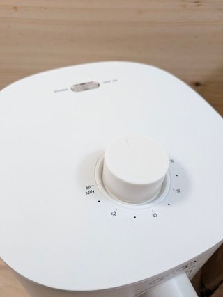 Bella Freidora manual aire caliente 3 l blanca