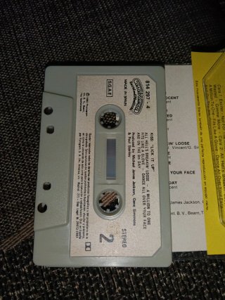 Kiss Lick It Up Cassette