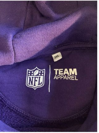 Felpa con cappuccio NFL Team apparel 3XL