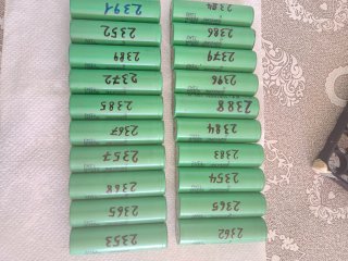 20 Baterías Samsung 18650 25R