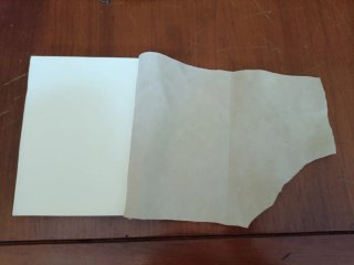 Sketchbook A6 in ecopelle