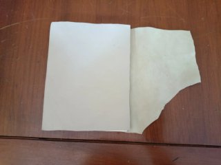 Sketchbook A6 in ecopelle