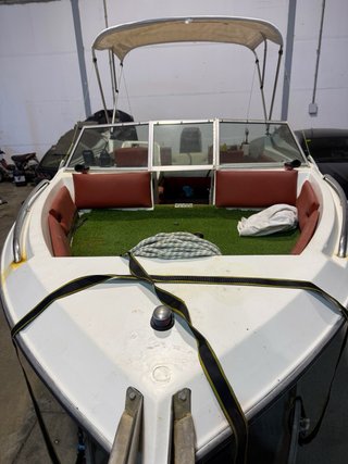 Barco Sea Ray con remolque