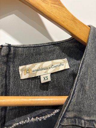 Vestido vaquero corto Camaleónica