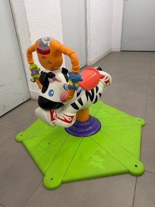 Cebra saltarina Fisher-Price