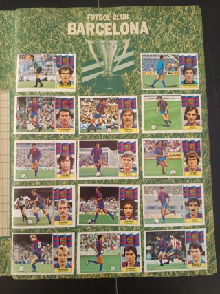 Álbum Liga 86/87 - Campeonato 1ª División