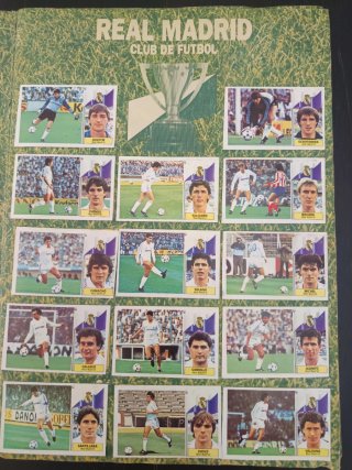 Álbum Liga 86/87 - Campeonato 1ª División
