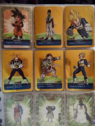 Cartas Dragon Ball Z LaminCards