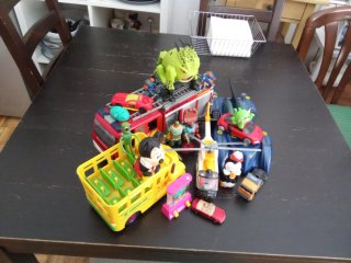 Lote Juguetes Niños.camion bombero,coche Batman...