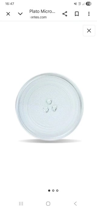 Plato Giratorio Microondas LG