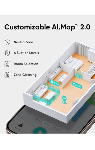 eufy L60 Robot Aspirador con Estación