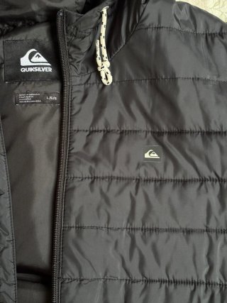 Cazadora Quiksilver Hombre Talla L Negra