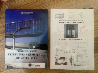 Lote libros Estructuras - Universidad de Granada