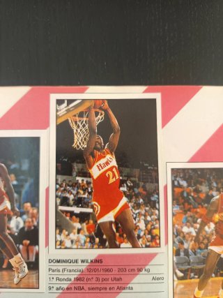 COMPLETA!! Álbum Panini NBA 91 Cromos Adhesivos