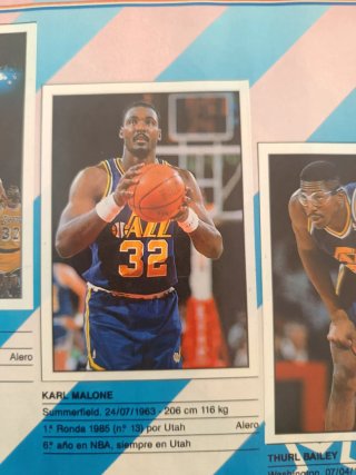 COMPLETA!! Álbum Panini NBA 91 Cromos Adhesivos