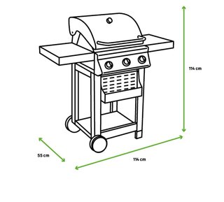 Barbacoa Naterial Alton Negra