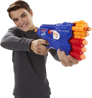 Nerf Hasbro B4620EU4 Elite Dual Strike - Blaster.