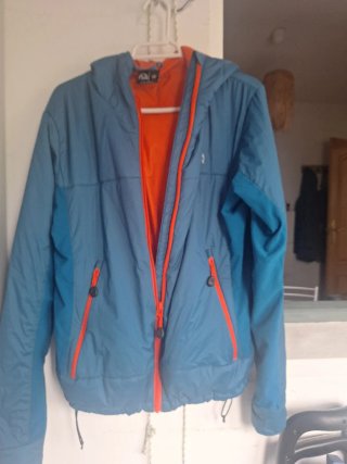 Chaqueta de montaña de mujer Fjällräven azul