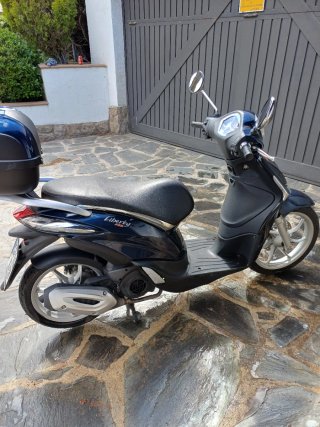 Scooter Azul Automática Plagio Liberty ABS  125 co