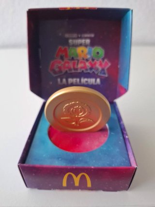 Moneda Flor Mario x McDonald's