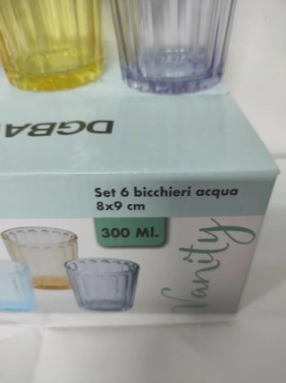 Set 6 Bicchieri DGBAVARIA 300ml