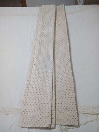 Estor beige con puntos