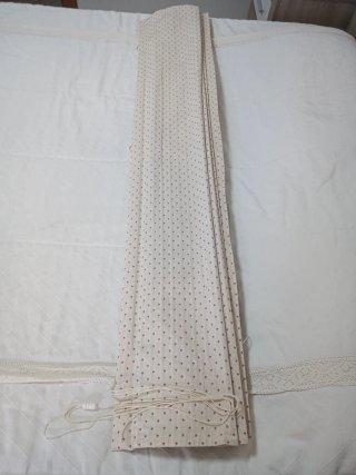 Estor beige con puntos