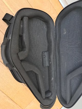 Funda rígida Bags para saxofón alto azul