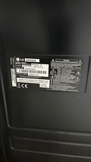 TV LG 42 42PN450B