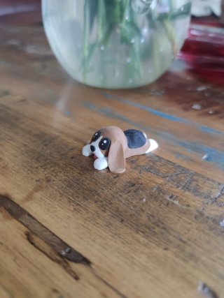 Figura Perro Pequeño 3D