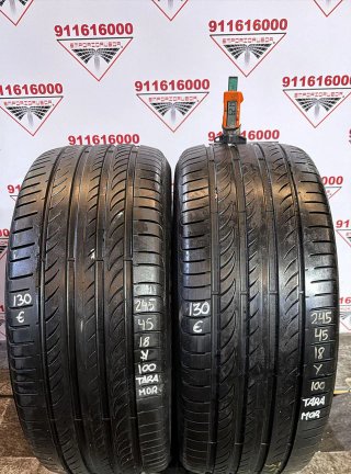 245 45 18 Y PIRELLI RUEDA AL 90% VIDA UTIL