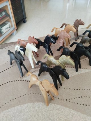 Caballos Playmobil (Lote)